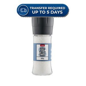 Coles Salt Sea Salt Grinder 100g -(Extended Dispatch)