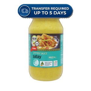 Coles Simmer Sauce Satay 500g -(Extended Dispatch)