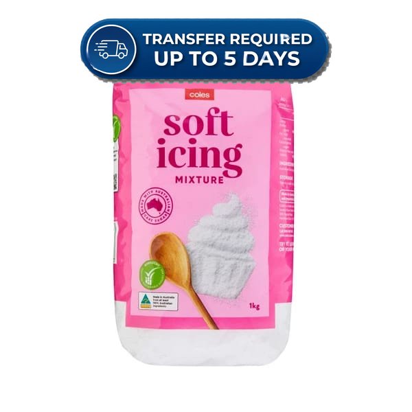 Coles Soft Icing Mixture 1kg -(Extended Dispatch)