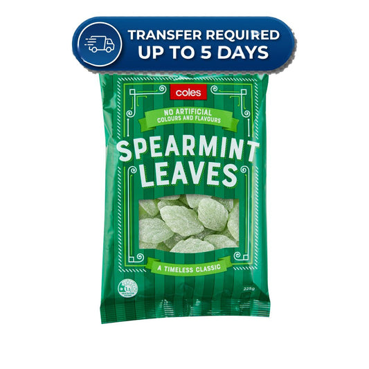 Coles Spearmint Leaves | 225g -(Extended Dispatch)