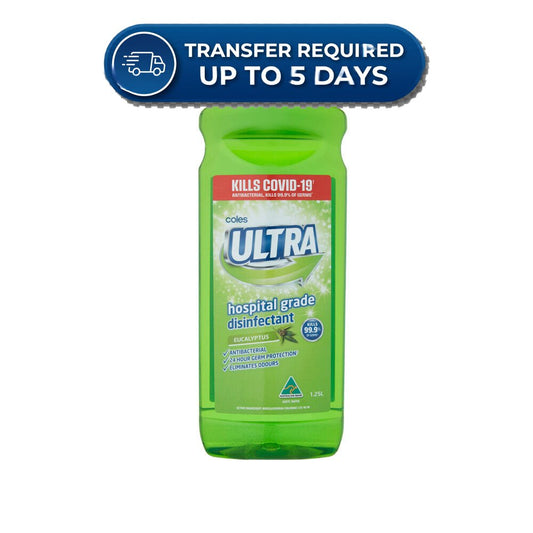 Coles Ultra Disinfectant Eucalyptus  1.25L -(Extended Dispatch)