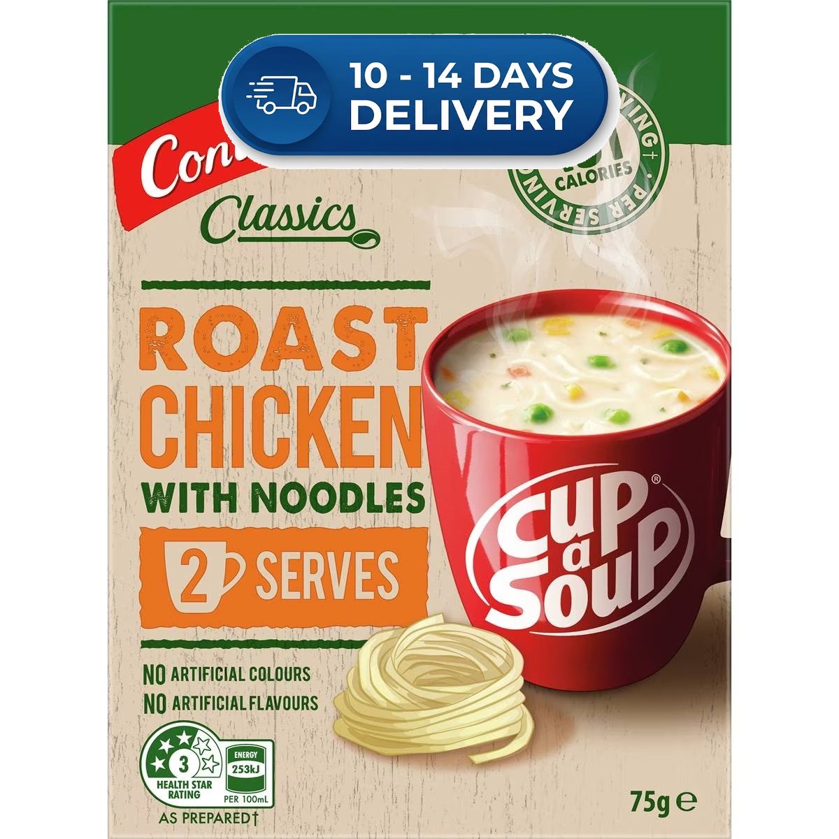 Continental Cup A Soup Roast Chicken (2pk) 75g -(Extended Dispatch)