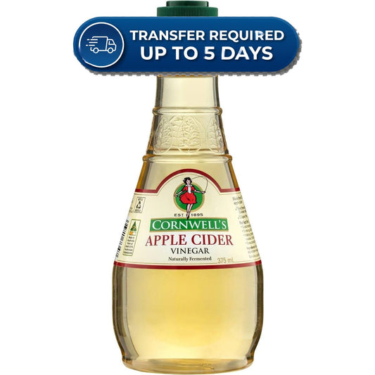 Cornwell's Apple Cider Vinegar 375ml -(Extended Dispatch)