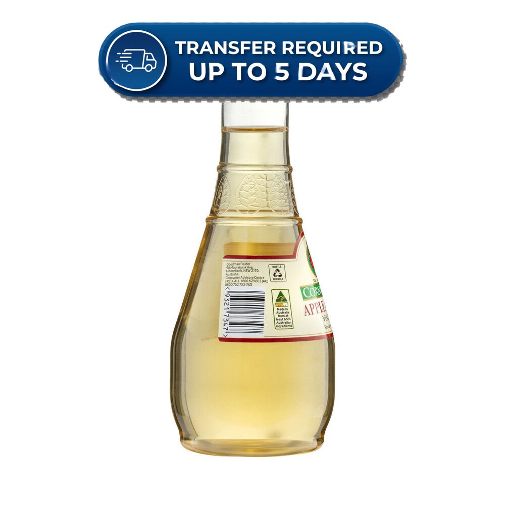 Cornwell's Apple Cider Vinegar 375ml -(Extended Dispatch)