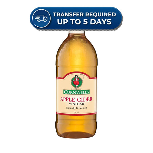 Cornwell's Apple Cider Vinegar 750ml -(Extended Dispatch)