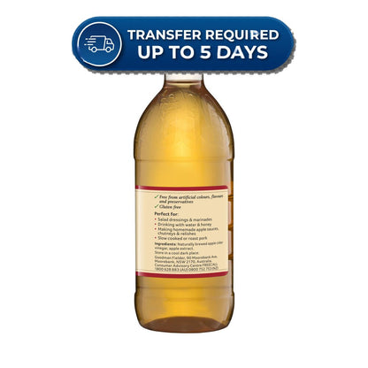 Cornwell's Apple Cider Vinegar 750ml -(Extended Dispatch)