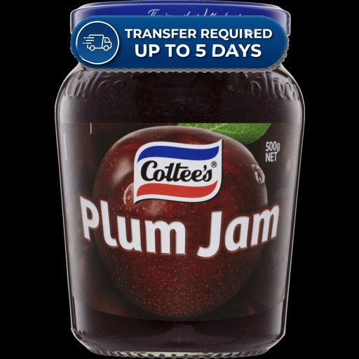 Cottee's Jam Plum 375g -(Extended Dispatch)