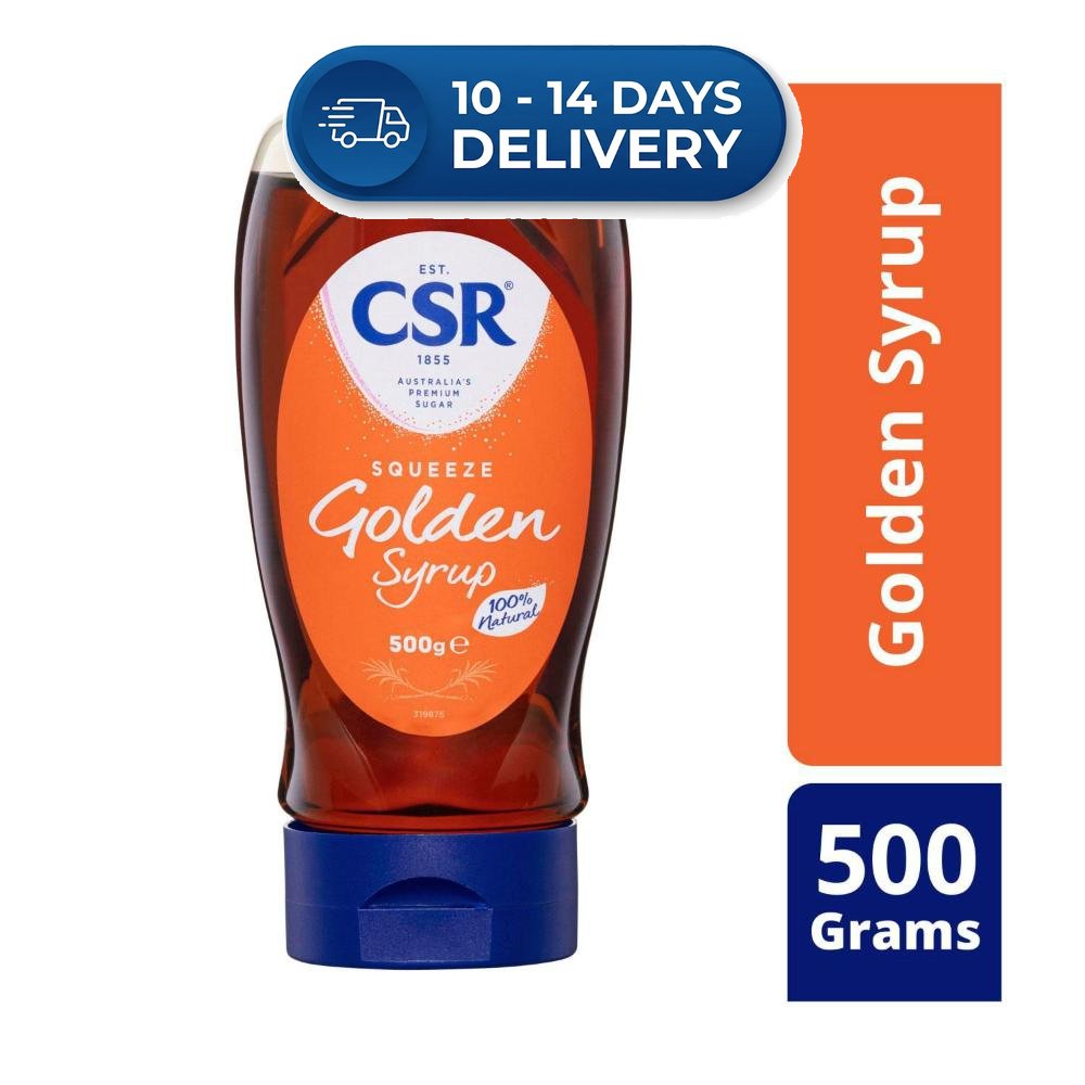 CSR Golden Syrup Squeeze Bottle | 500g -(Extended Dispatch)