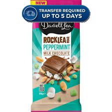 Darrell Lea Rocklea Road Peppermint Milk Chocolate Block 170g -(Extended Dispatch)