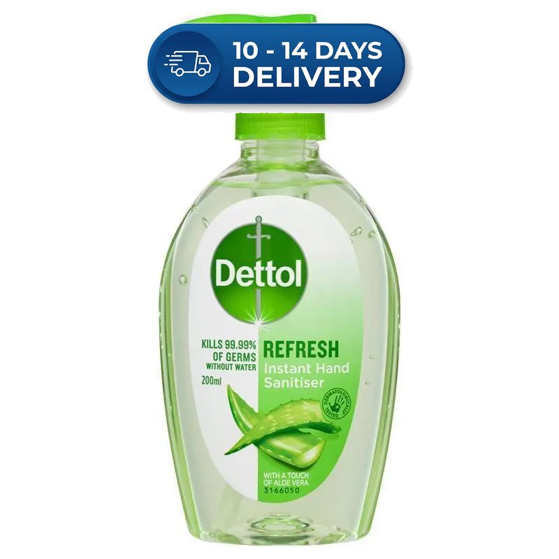 Dettol Instant Hand Sanitiser Refresh 200ml -(Extended Dispatch)