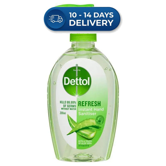 Dettol Instant Hand Sanitiser Refresh 200ml -(Extended Dispatch)