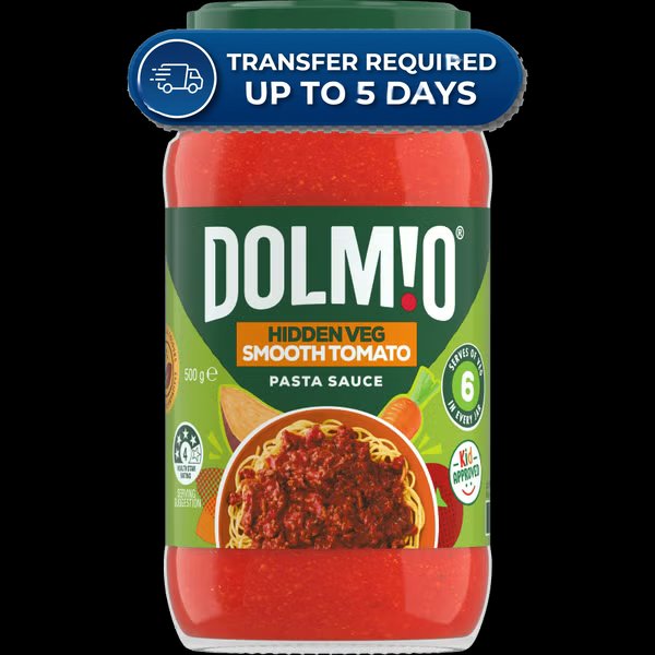 Dolmio Pasta Sauce Hidden Veg 500g -(Extended Dispatch)