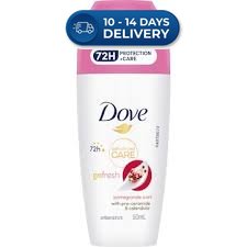 Dove Womens Advanced Care 72h Protection Pomegranate Roll On 50mL -(Extended Dispatch)