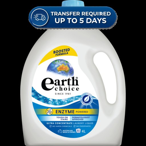 Earth Choice Concentrate Laundry Liquid 4L -(Extended Dispatch)