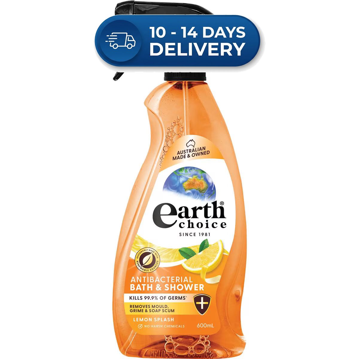 Earth Choice Shower Cleaner 600mL -(Extended Dispatch)