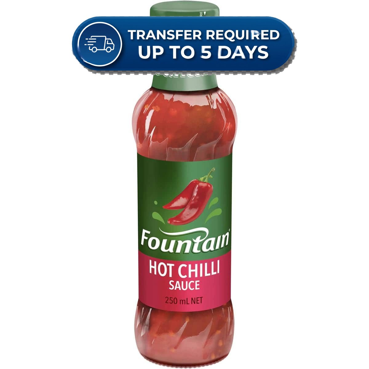 Fountain Hot Chilli Sauce Hot Sauce | 250mL -(Extended Dispatch)