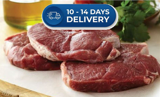 Frozen NZ  Lamb Leg (boneless) (steak) (200g) -(Extended Dispatch)