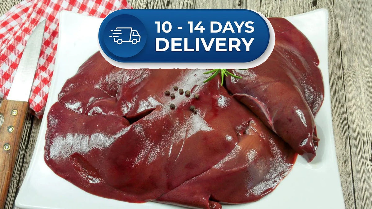 Frozen New Zealand  Beef Liver (Whole) (6.6kg) -(Extended Dispatch)