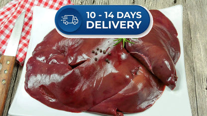 Frozen New Zealand  Beef Liver (Whole) (6.7kg) -(Extended Dispatch)