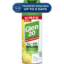 Glen 20 Citrus Breeze Disinfectant Spray  375g -(Extended Dispatch)