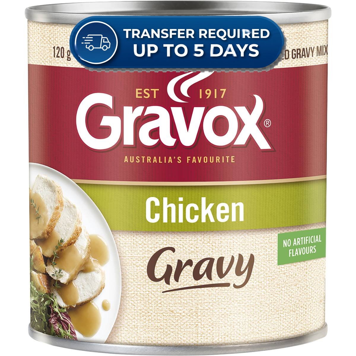 Gravox Tin Gravy Mix Chicken 120g -(Extended Dispatch)