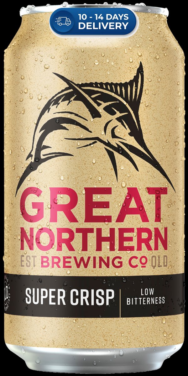 Beer Great Northern Co. Super Crisp (Can) 375ml -(Extended Dispatch)