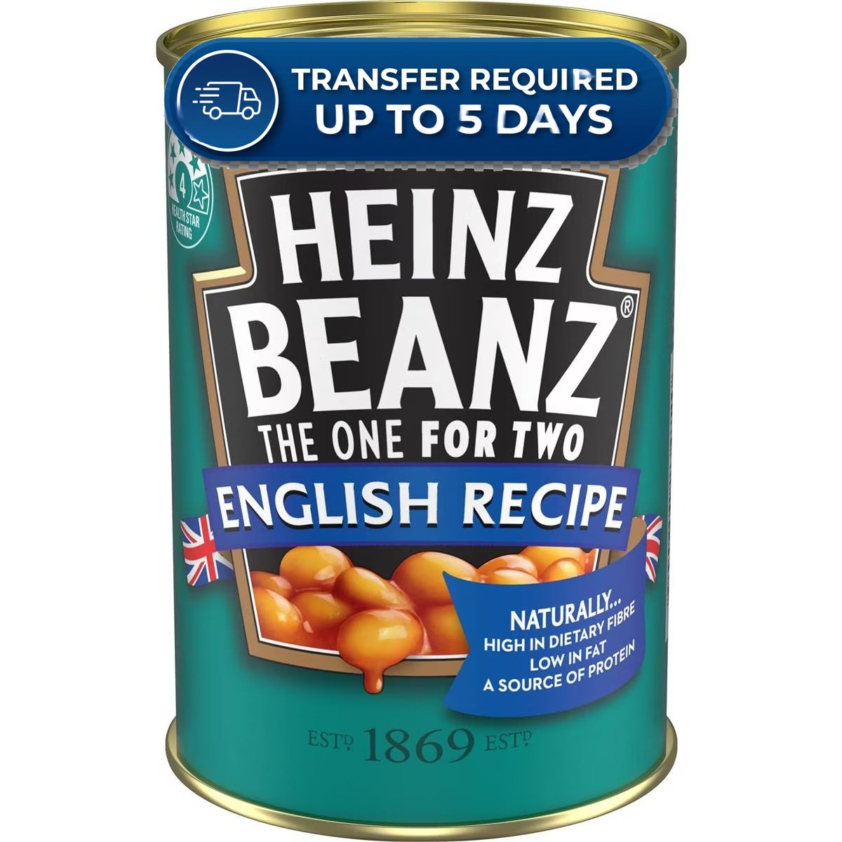 Heinz Baked Beans English Recipe 300g -(Extended Dispatch)