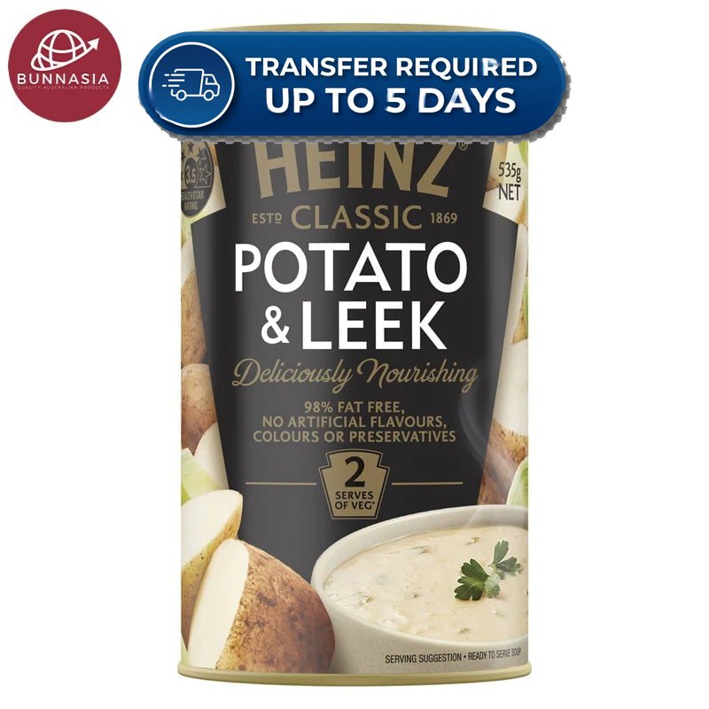 Heinz Soup Classic Potato & Leek 535g -(Extended Dispatch)
