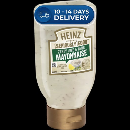 Heinz Seriously Good Zesty Lime & Herb Mayonnaise 295mL -(Extended Dispatch)