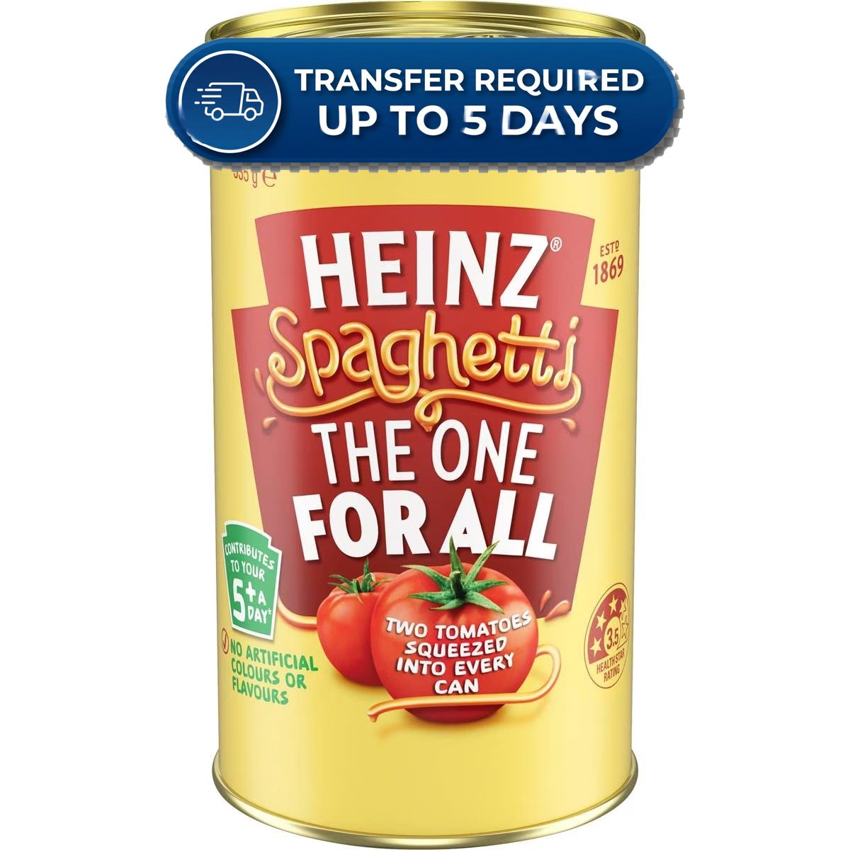 Heinz Spaghetti Tomato Sauce 535g -(Extended Dispatch)