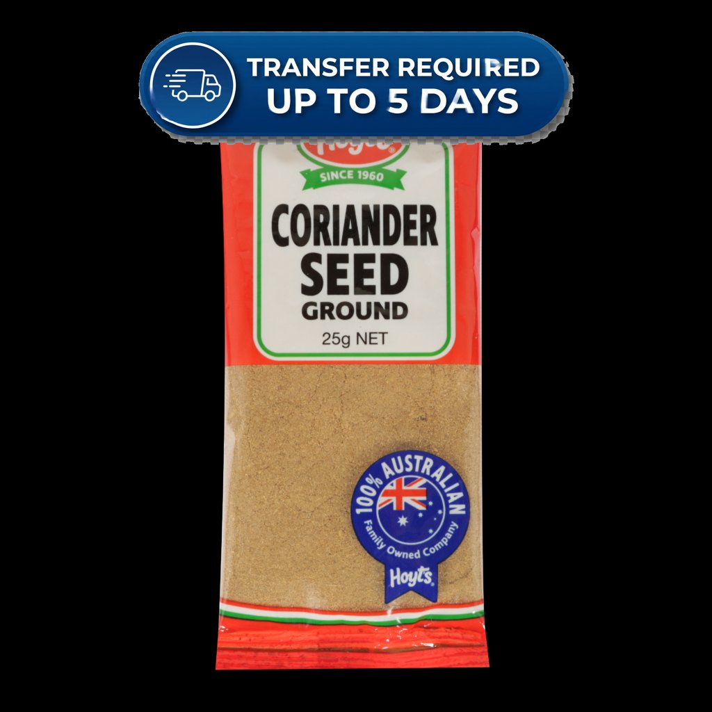 Hoyt's Coriander Ground 25G -(Extended Dispatch)