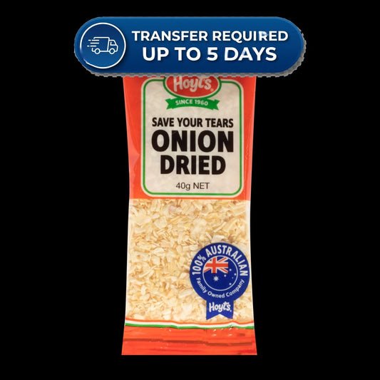 Hoyt's Onion Dried 40G -(Extended Dispatch)