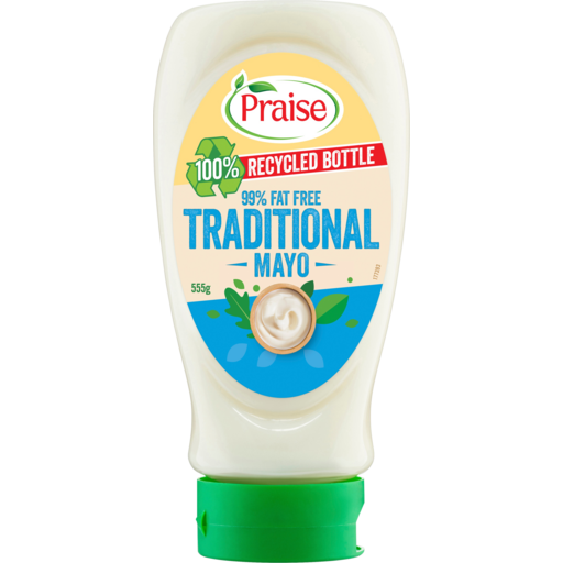 Praise Traditional 99% Fat Free Mayo 555g
