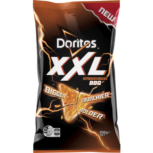 Doritos XXL Corn Chips Share Pack Smokehouse BBQ