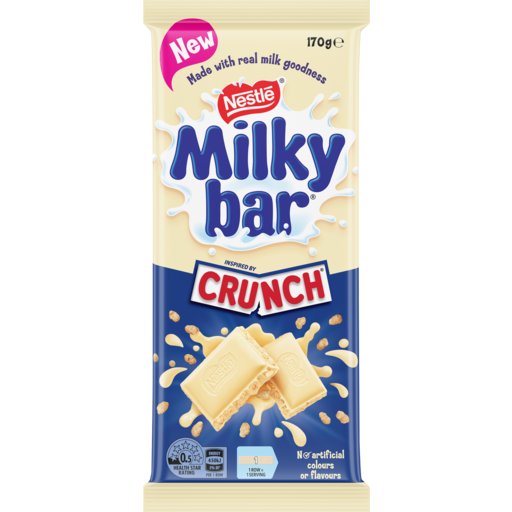 Milkybar Crunch Chocolate Block 170g