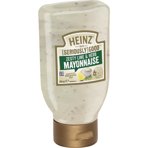 Heinz Seriously Good Zesty Lime & Herb Mayonnaise 295mL