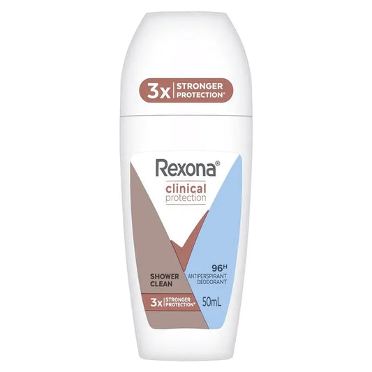 Rexona Women Clinical Protection 96H Antiperspirant Shower Clean 50mL
