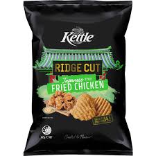 Kettle Ridge Cut Potato Chips Japanese Fried Chicken 165g