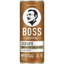 Approaching or Just Over Best Before Date – Suntory Boss Coffee Iced Latte 237mL