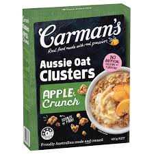 Carman's Aussie Oat Clusters Apple Crunch 450g