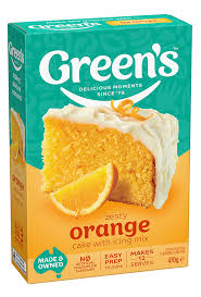 Green's Orange Cake Mix 470g
