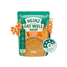 Heinz Eat Well Pumpkin & Lentil Soup Pouch 380g
