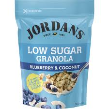 Jordans Dorset Ryvita Jordans Low Sugar Granola Blueberry & Coconut 500g  ***