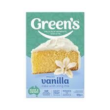 Green's Vanilla Cake Mix 470g