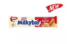 Nestle Milkybar Chocolate Biscoff Bar 44g