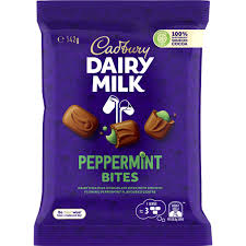 Cadbury Chocolate Peppermint  Bites 142g