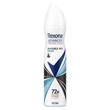 Rexona Women Deodorant 72hr Advanced Aerosol Invisible Dry Fresh | 220mL