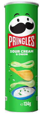 Pringles Sour Cream & Onion Potato Chips 134g