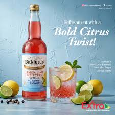 Bickford's No Added Sugar Lemon Lime & Bitters 750mL