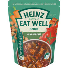 Heinz Eat Well Soup Pouch Minestrone 380g